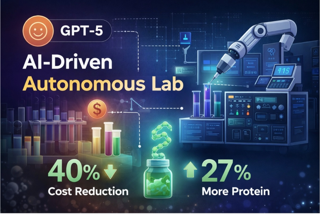 AI-Driven Autonomous Labs: How GPT-5 Is Transforming Scientific Research AI-driven autonomous lab powered by GPT-5 using robotics and automation