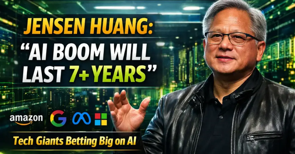 Explosive Growth Ahead: Nvidia AI Data Center Spending to Stay Strong for 7+ Years Nvidia AI data center spending highlighted by CEO Jensen Huang as global AI infrastructure demand surges